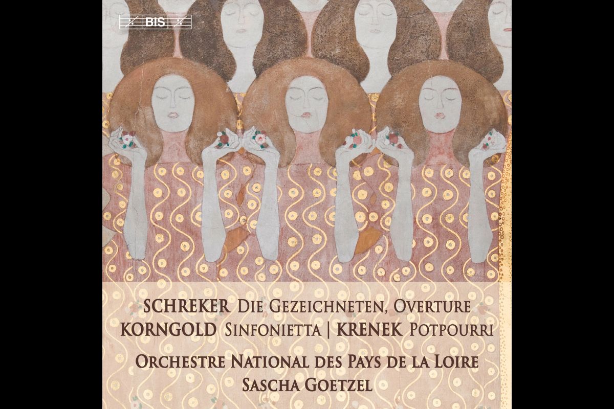 Franz Schreker: Die Gezeichneten, Overture; Erich Wolfgang Korngold: Sinfonietta; Ernst Krenek: Potpourri (zdroj BIS)