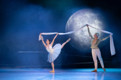 Ludwig Minkus: La Bayadère, Divadlo J. K. Tyla, Plzeň – Shiori Nirasawa a Riccardo Gregolin (foto Irena Štěrbová)