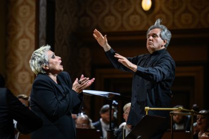Ángeles Blancas Gulín, Antonio Pappano, 26. listopadu 2025, Rudolfinum, Praha (zdroj Česká filharmonie, foto Petra Hajská)
