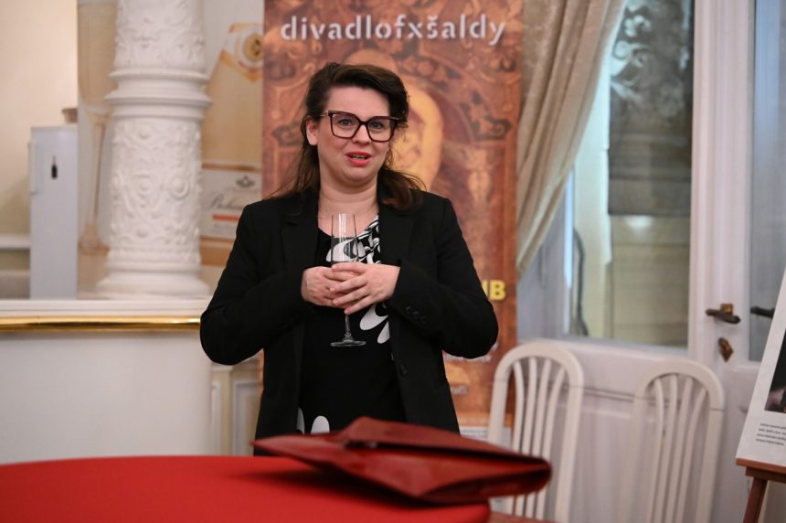 Linda Hejlová Keprtová (zdroj Divadlo F. X. Šaldy)