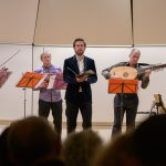 Slovenská filharmónia: Solamente Naturali, 18. listopadu 2025, Malý sál Slovenské filharmonie – Matúš Šimko a Solamente Naturali (foto Alexander Trizuljak)