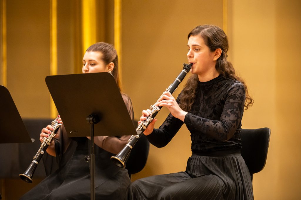 Komorně v Besedním domě: Salieri a jeho žáci, 12. listopadu 2025, Besední dům – Věra Drápelová a Jana Dvořáková (foto Jakub Joch)