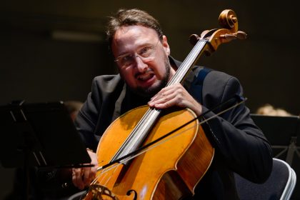 Zásadní Ostrava – New York: Andrej Gál, 21. listopadu 2025, DOX+, Praha (zdroj Ostravské centrum nové hudby, foto Karel Šuster)