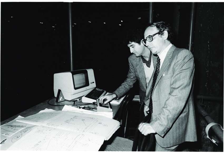 Alvise Vidolin, Giuseppe Di Giugno (zdroj Department of Information Engineering, University of Padova)