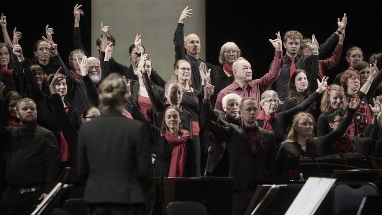 Koncert pro Liberecký kraj: Filharmonický sbor Drážďany, 2. listopadu 2025, Divadlo F. X. Šaldy, Liberec (zdroj Lípa Musica, foto Martin Špedla)