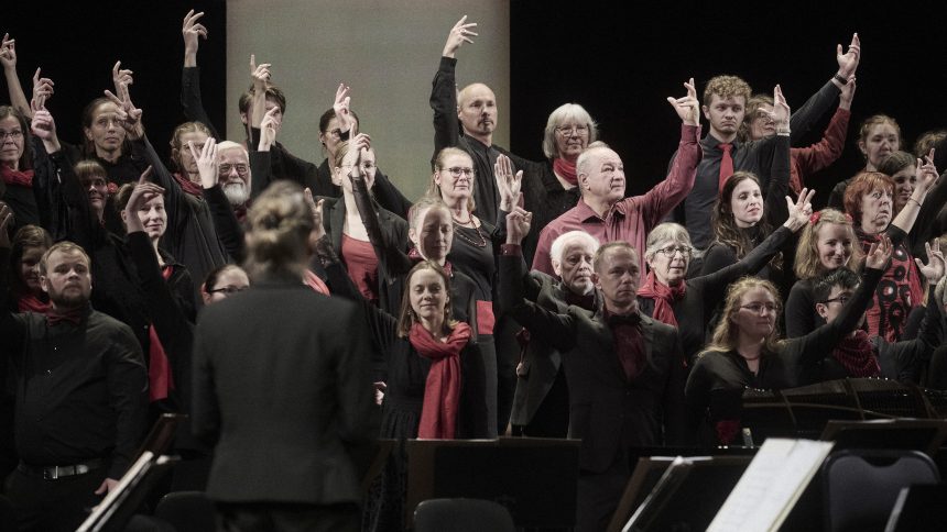 Koncert pro Liberecký kraj: Filharmonický sbor Drážďany, 2. listopadu 2025, Divadlo F. X. Šaldy, Liberec (zdroj Lípa Musica, foto Martin Špedla)