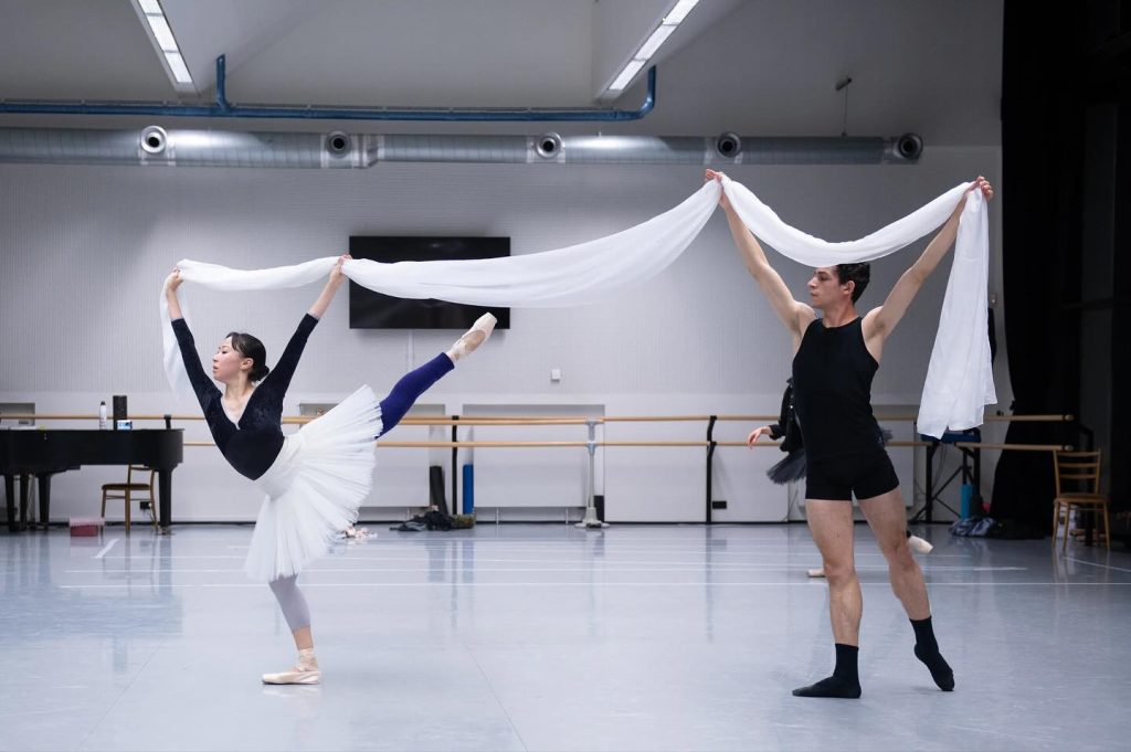 Ludwig Minkus: La Bayadere – zkouška (zdroj Divadlo J. K. Tyla v Plzni)
