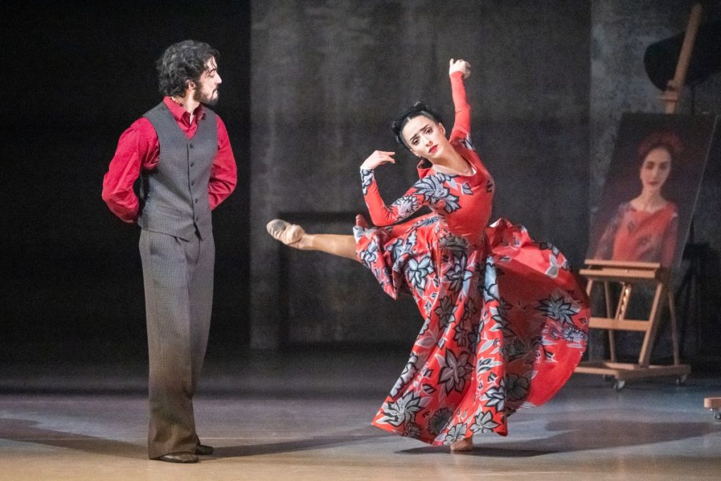 Marika Mikanová: Frida, Divadlo F. X. Šaldy Liberec (foto Daniel Dančevský)