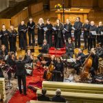 Musica Florea Bohemia: Duchovní hudba Španělska, 24. listopadu 2025, kostel U Salvátora, Praha – Marek Štryncl, Irene Mas Salom, Barbora Kabátková, Daniel Folqué, Musica Florea a Collegium Floreum (foto Pavel Ovsík)