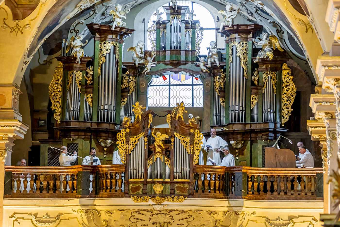 Strahovské varhany (zdroj Varhany Strahovský klášter)