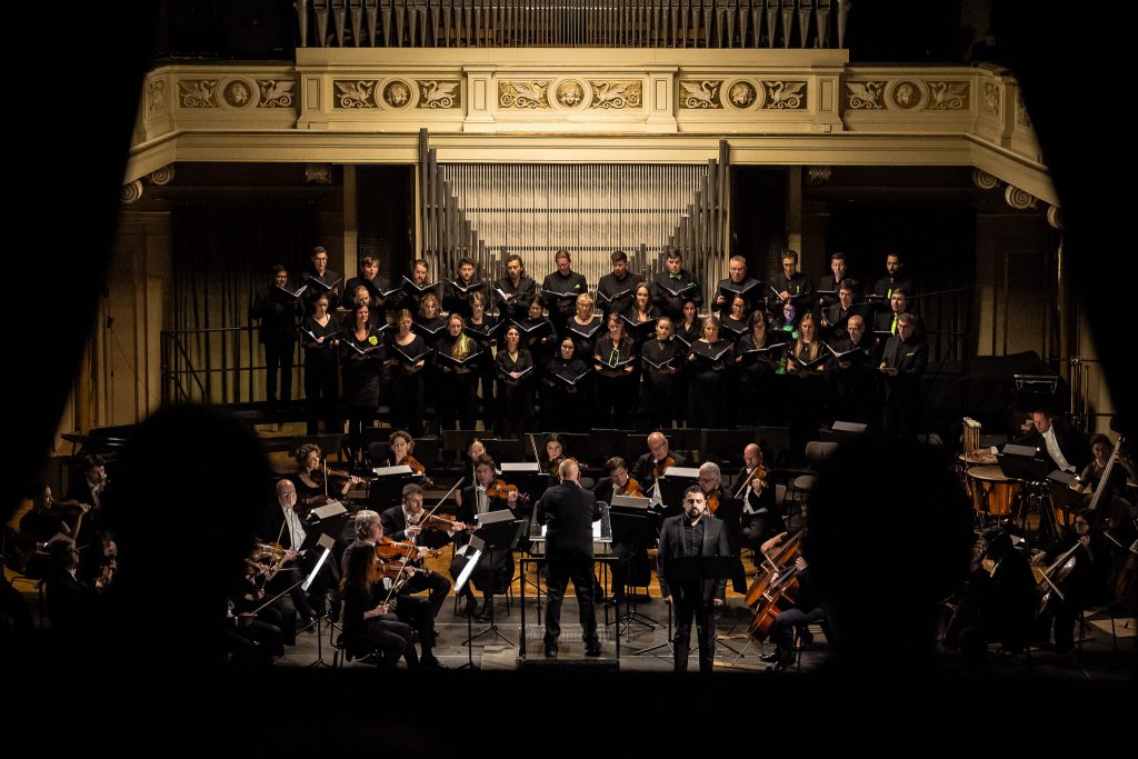 Arvo Pärt 90 &Tigran Mansurjan, 6. listopadu 2025, Besední dům, Brno – Filharmonie Brno (foto Jakub Joch)