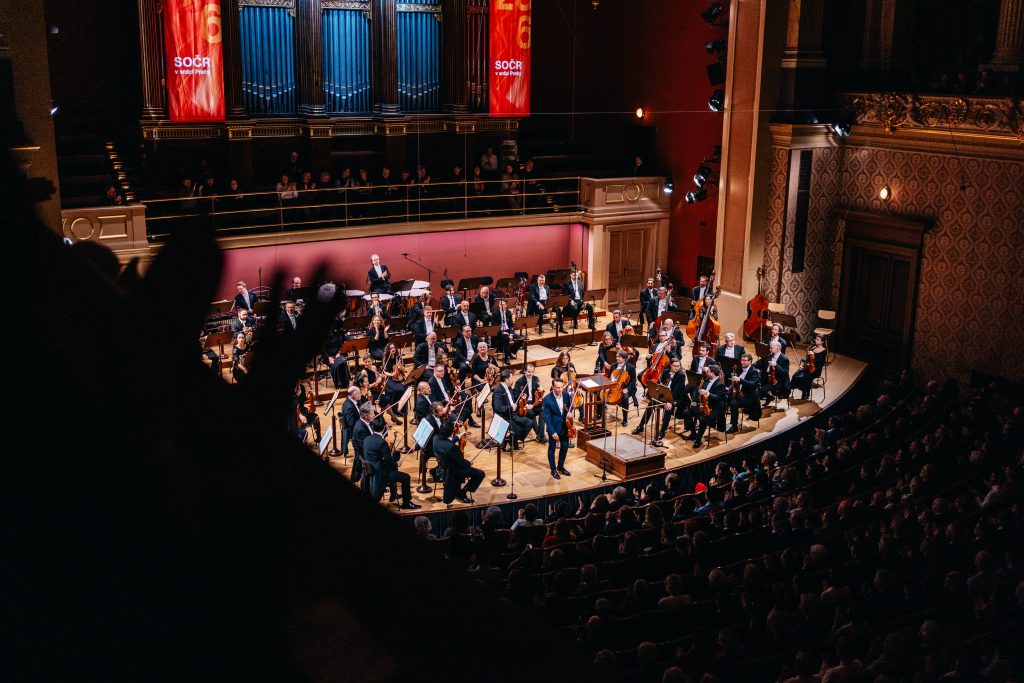 Symfonický orchestr Českého rozhlasu: Andris Poga a Čajkovského Patetická, 24. listopadu 2025, Dvořákova síň, Rudolfinum – Linus Roth (foto Matěj Komár)
