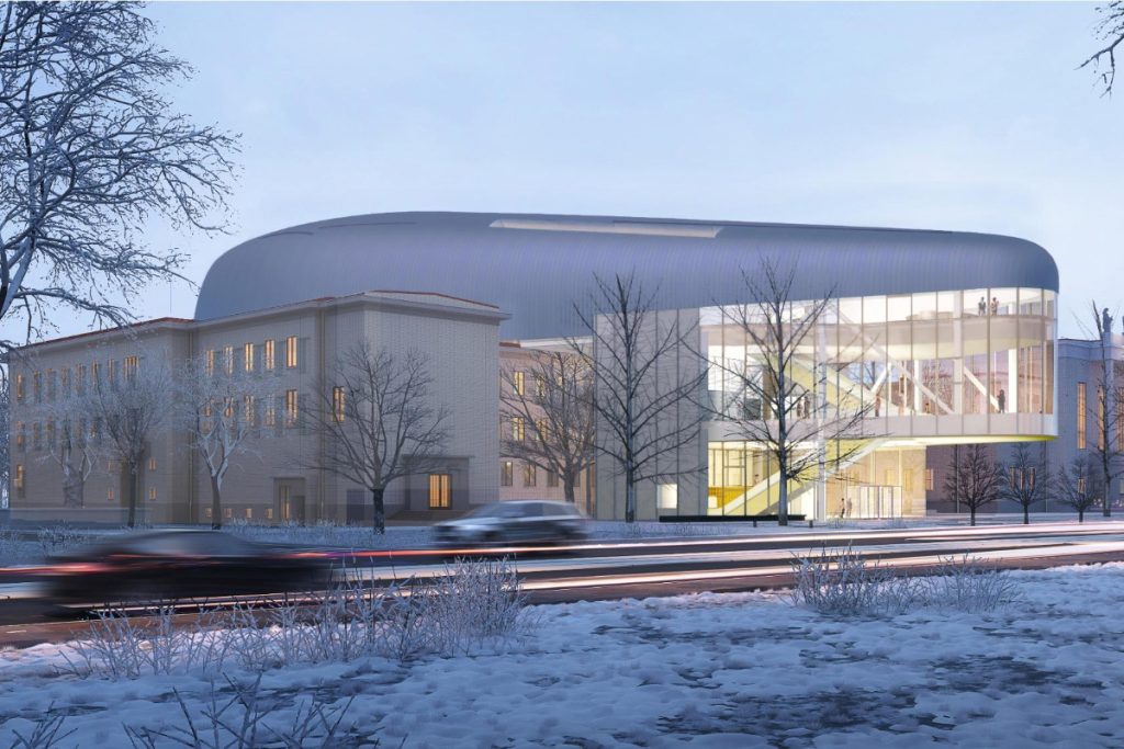 Návrh nového Koncertního sálu Ostrava, Steven Holl Architects (zdroj Koncertní sál Ostrava)