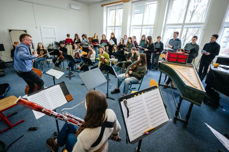 Nadační fond Magdaleny Kožené: Ad Gloriam, zkouška – Marek Štryncl (foto Petra Hajská)