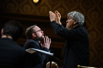 Brian Mulligan, Antonio Pappano, 26. listopadu 2025, Rudolfinum, Praha (zdroj Česká filharmonie, foto Petra Hajská)
