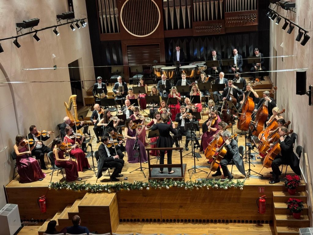 Kryštof Kohout & Jihočeská filharmonie, 10. prosince 2025, kostel sv. Anny, České Budějovice (zdroj Jihočeská filharmonie)