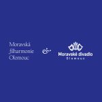 Moravské divadlo a Moravská filharmonie logo