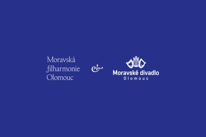 Moravské divadlo a Moravská filharmonie logo
