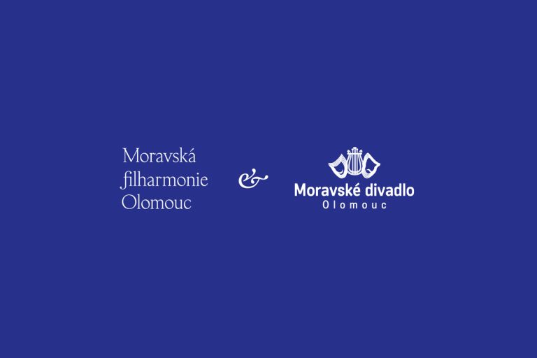 Moravské divadlo a Moravská filharmonie logo