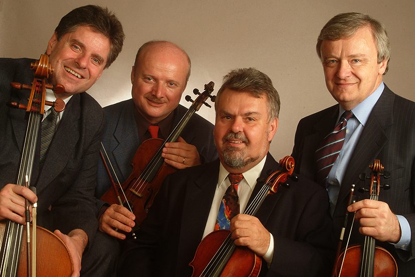 Stamicovo kvarteto ještě s Vladímírem Leixnerem (zdroj Stamicovo kvarteto)