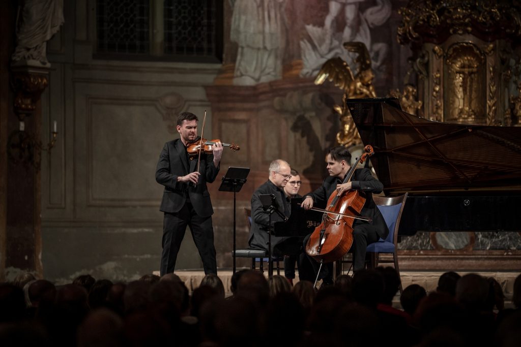 The Trio, 27. ledna 2026, Kostel sv. Šimona a Judy, Praha (zdroj Symfonický orchestr hl. m. Prahy FOK, foto Hana Görlichová)