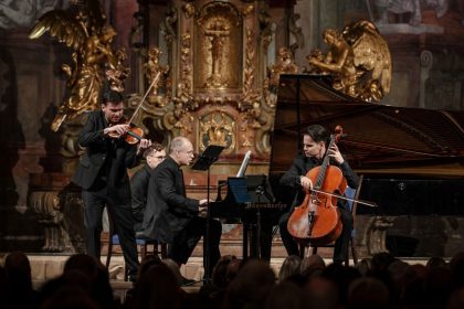 The Trio, 27. ledna 2026, Kostel sv. Šimona a Judy, Praha (zdroj Symfonický orchestr hl. m. Prahy FOK, foto Hana Görlichová)