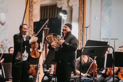 Plzeňská filharmonie: Dvořák & Rzounková & Brauner, 22. ledna 2026, Měšťanská beseda, Plzeň – Zuzana Rzounková (foto Tomáš Feix)