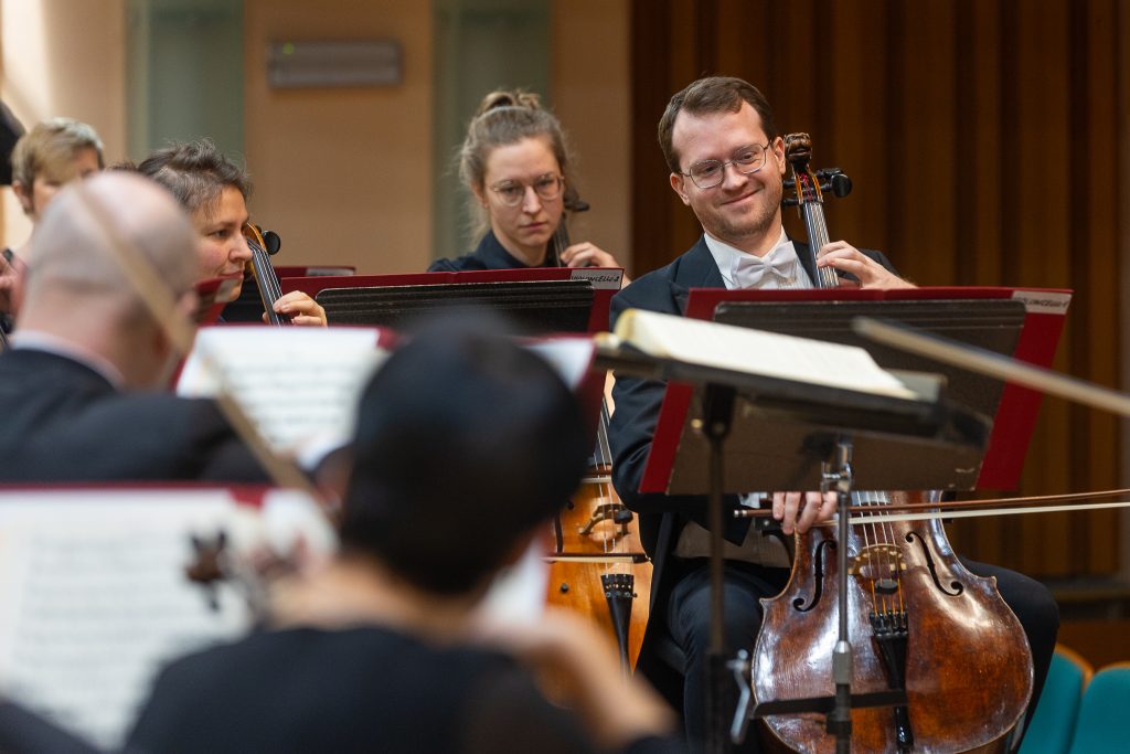 Moravská filharmonie Olomouc, 29. ledna 2026, Reduta, Olomouc (zdroj Moravská filharmonie Olomouc, foto Šimon Kadula)