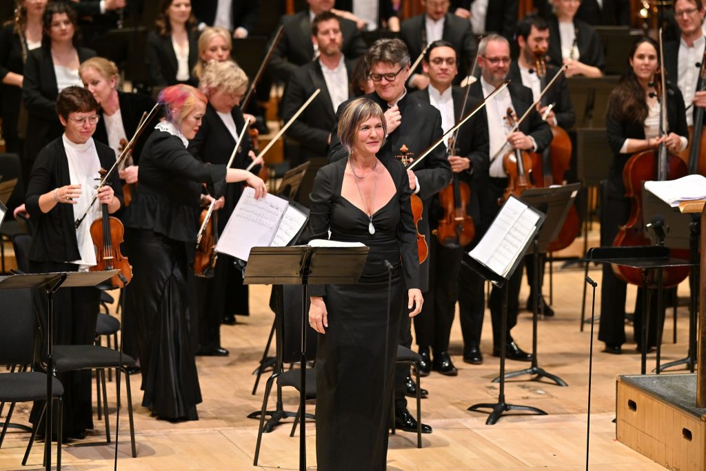 Leoš Janáček: Věc Makropulos, 15. ledna 2026, Barbican Centre, Londýn – Marlis Petersen a London Symphony Orchestra (foto Mark Allan)