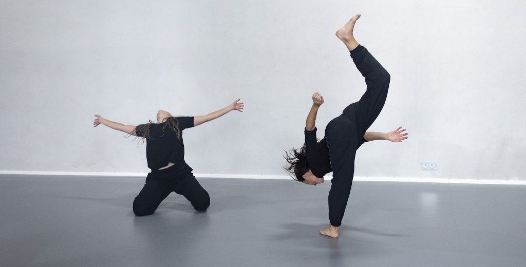 Taneční trénink (foto Dočasná Company)