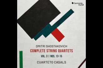 Shostakovich: Complete String Quartets, Vol. 3, Nos. 13-15 (zdroj Harmonia Mundi)