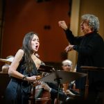 Fleur Barron, Semjon Byčkov, 18. února 2026, Rudolfinum, Dvořákova síň, Praha (zdroj Česká filharmonie)