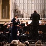 Trojhvězdí německého romantismu, 5. února 2026, Besední dům v Brně –⁠⁠⁠⁠⁠⁠ Sharon Kam, Ivor Bolton, Filharmonie Brno (foto Jan Prokopius)