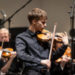 Elán mladých: Matteo Hager, 26. února 2026, kino Vesmír, Ostrava (zdroj Janáčkova filharmonie Ostrava, foto Maxim Bajza)