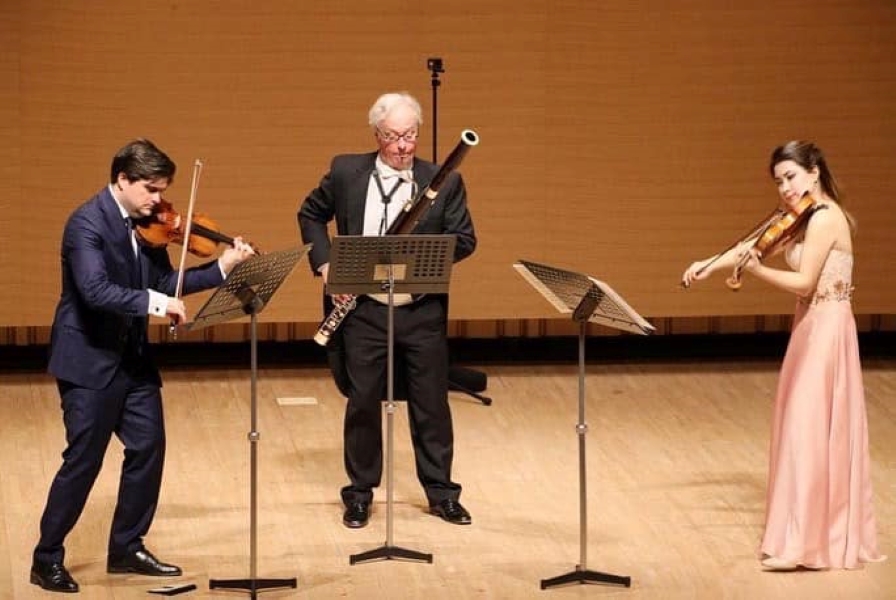 Fedor Rudin, Štěpán Turnovský, Julia Turnovsky (zdroj Julia Turnovsky)