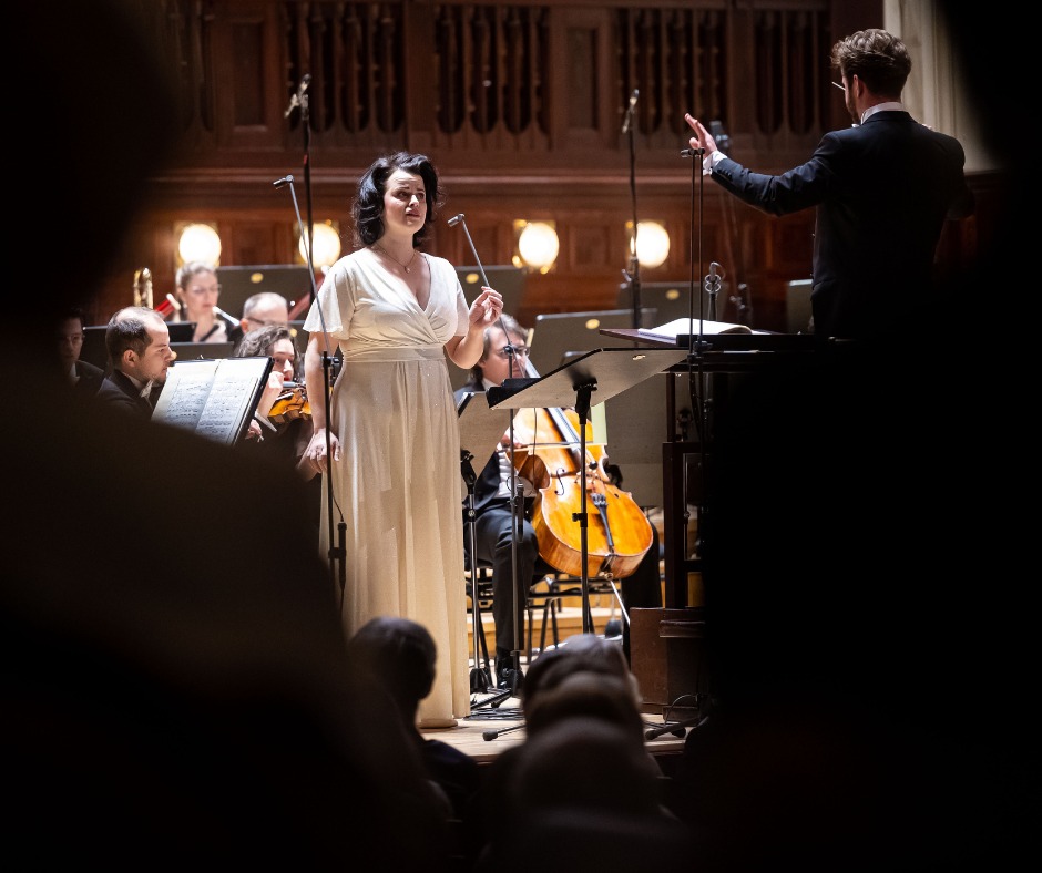Veronika Rovná, Jiří Habart, Symfonický orchestr Českého rozhlasu, 2. března 2026, Obecní dům, Praha (zdroj Symfonický orchestr Českého rozhlasu, foto Michal Fanta)