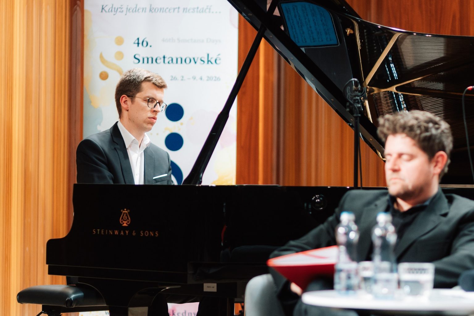 Smetanovské dny: Když hudba umlkne & Marek Kozák, 10. března 2026, Dům hudby, Plzeň – Marek Kozák (foto Dominik Beránek)