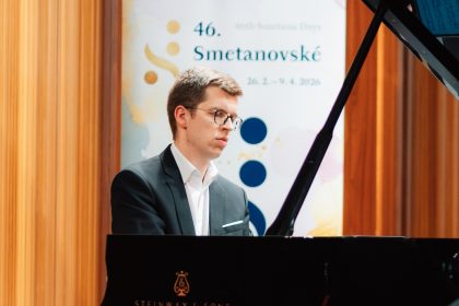 Smetanovské dny: Když hudba umlkne & Marek Kozák, 10. března 2026, Dům hudby, Plzeň – Marek Kozák (foto Dominik Beránek)