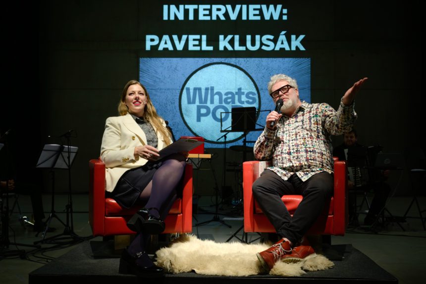 WHAT'S POP? Reflexe popkultury, 2. března 2026, DOX+ – Pavla Radostová, Pavel Klusák (foto Karel Šuster)