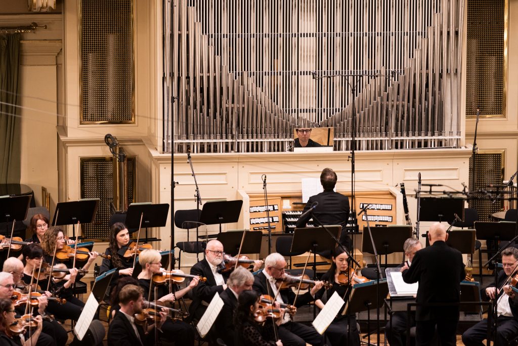 Filharmonie Brno: U varhan Christian Schmitt, 12. března 2026, Besední dům, Brno (foto Jan Prokopius)
