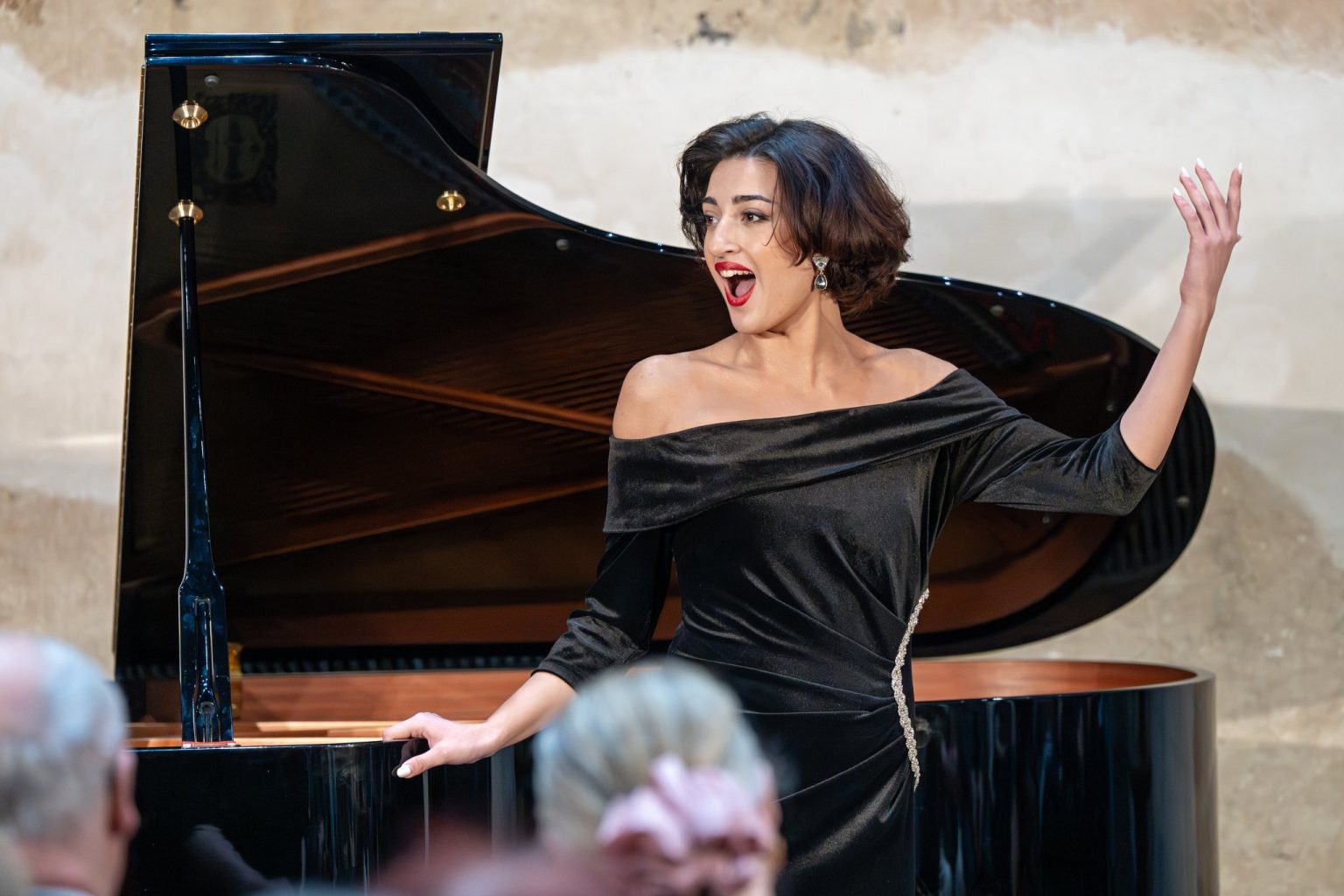 Ekaterine Buachidze, 16. března 2026, Novoměstská radnice – Ekaterine Buachidze (foto Petr Dyrc)