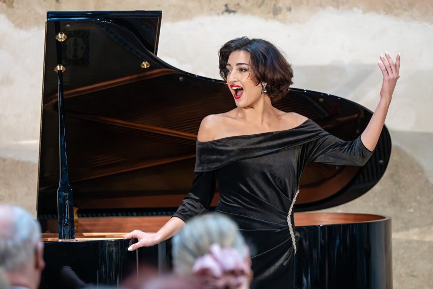 Ekaterine Buachidze, 16. března 2026, Novoměstská radnice – Ekaterine Buachidze (foto Petr Dyrc)