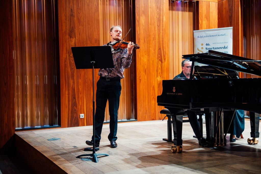 Smetanovské dny: Kryštof Kohout, Petr Novák, 23. března 2026, Dům hudby, Plzeň (zdroj Smetanovské dny, foto Jan Růžička)