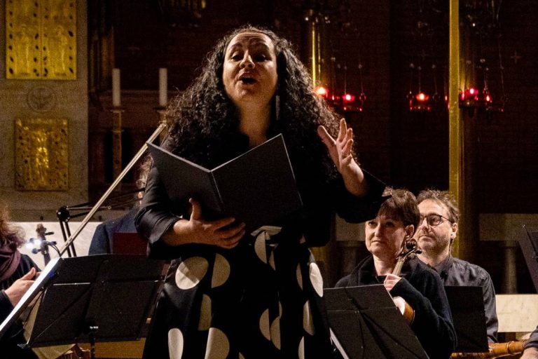 Musica Florea: Stabat mater – Beatriz Lafont Murcia, Musica Florea, 17. března 2026, Kostel Nejsvětějšího srdce Páně, Náměstí Jiřího z Poděbrad, Praha (zdroj Musica Florea/foto Petr Eben)