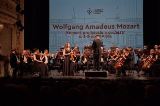 Jarní koncert Mozart & Beethoven: Yelyzaveta Pruska, Miloslav Oswald, Orchestr opery Slezského divadla v Opavě, 24. března 2026, Slezské divadlo Opava (zdroj Slezské divadlo Opava)