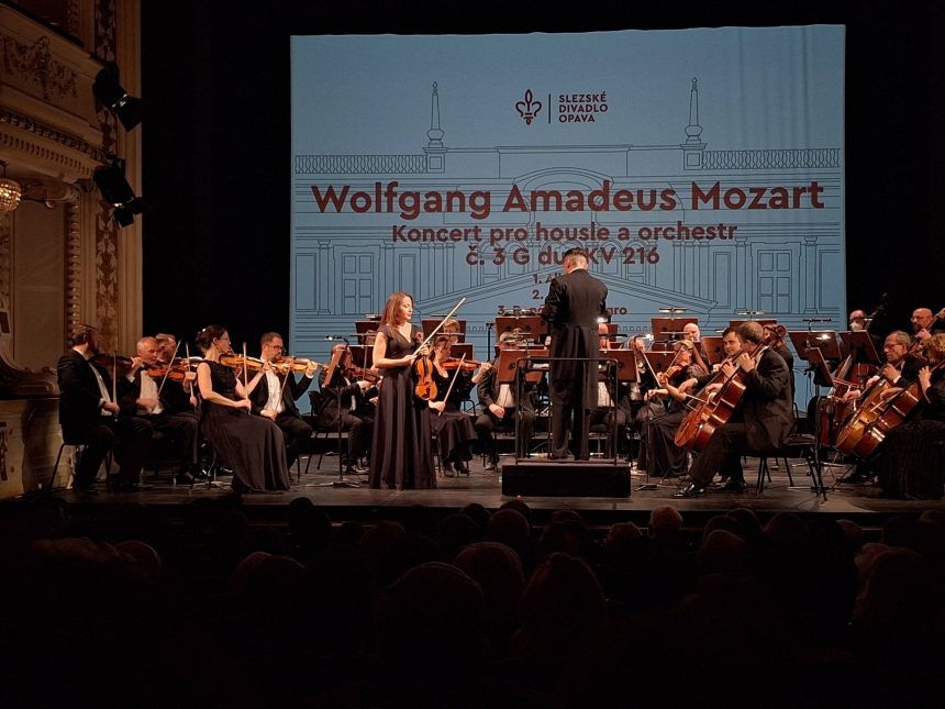 Jarní koncert Mozart & Beethoven: Yelyzaveta Pruska, Miloslav Oswald, Orchestr opery Slezského divadla v Opavě, 24. března 2026, Slezské divadlo Opava (zdroj Slezské divadlo Opava)