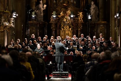 Zahajovací koncert 33. ročníku Velikonočního festivalu duchovní hudby – Simona Šaturová, Jaroslav Kyzlink, Filharmonie Brno, Pražský filharmonický sbor, 29. března 2026, kostel sv. Janů, Brno (zdroj Velikonoční festival duchovní hudby, foto Jan Prokopius)