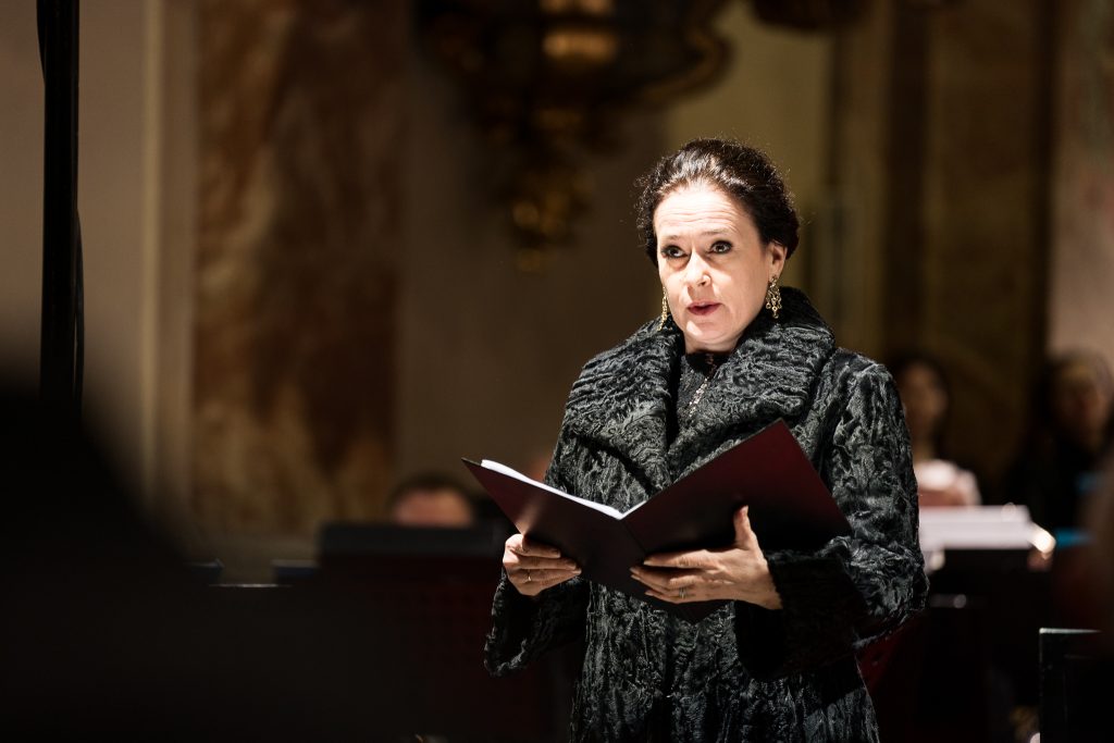 Zahajovací koncert 33. ročníku Velikonočního festivalu duchovní hudby – Simona Šaturová, 29. března 2026, kostel sv. Janů, Brno (zdroj Velikonoční festival duchovní hudby, foto Jan Prokopius)