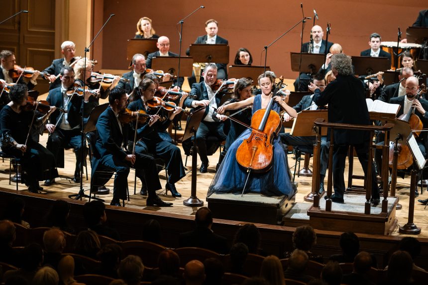 Sol Gabetta, Semjon Byčkov, Česká filharmonie, 18. března 2026, Rudolfinum, Dvořákova síň, Praha (zdroj Česká filharmonie, foto Jan Kantor)