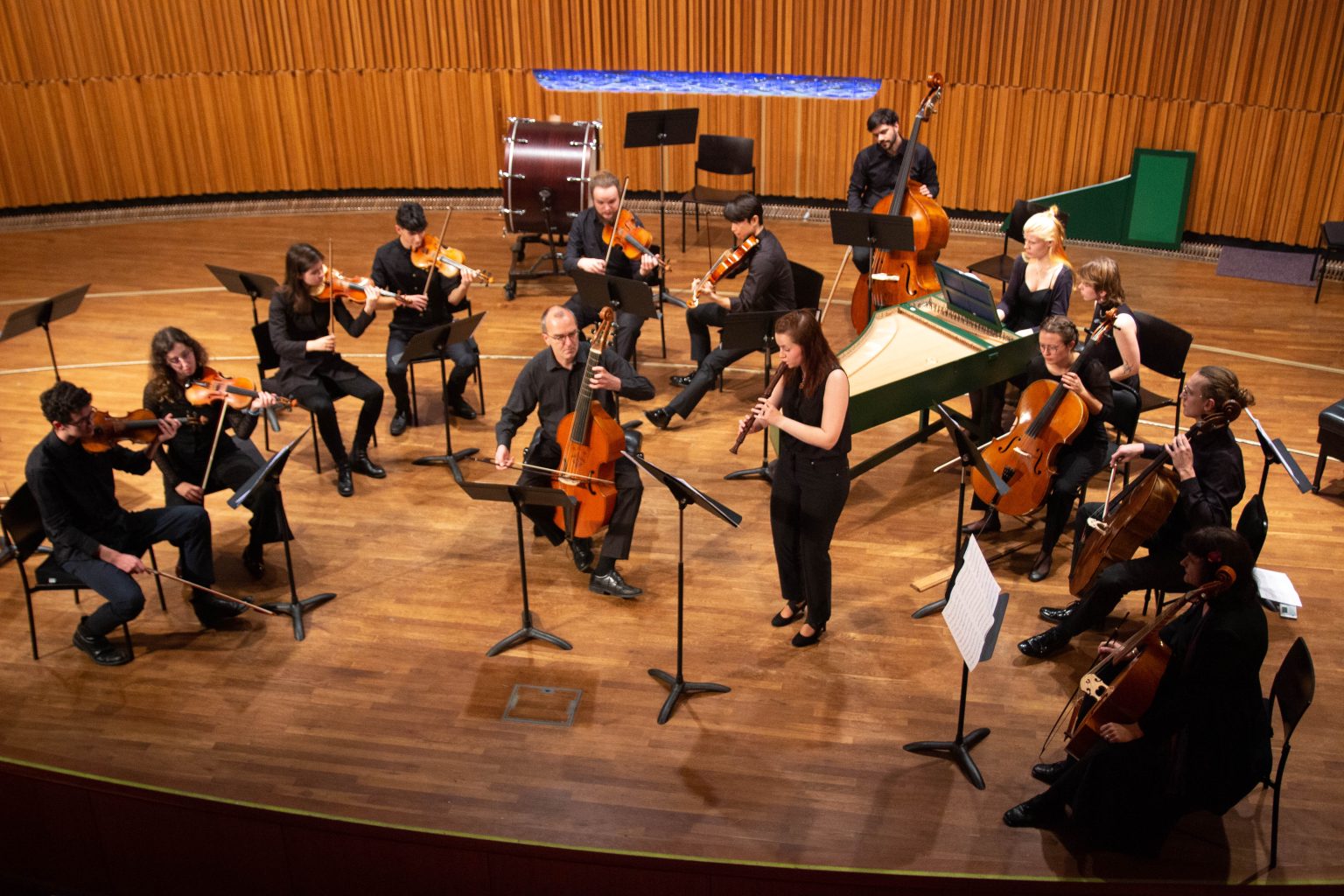 Barokní orchestr Pražské konzervatoře (zdroj Pražská konzervatoř)